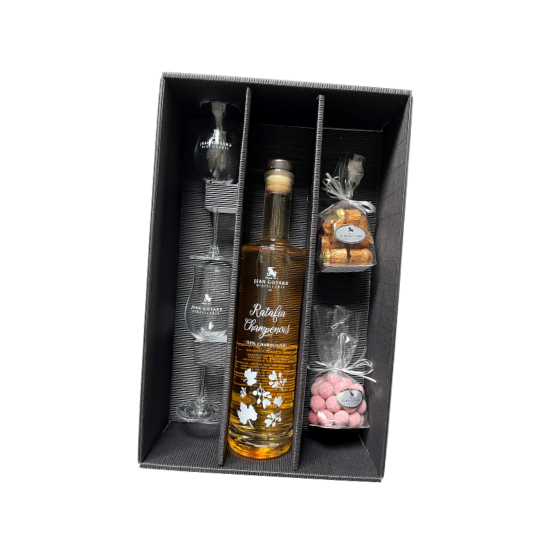 Coffret TRIO Ratafia Champenois 100% Chardonnay IG - Duo Choco